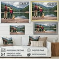 thumbnail image 4 of Designart "Adventurous Family Outing" Hiking Floater Framed Canvas Wall Art, 4 of 5