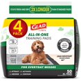 thumbnail image 1 of Empapadores para perros Glad con carbón activado, absorbentes, 71 x 76 cm, 200 unidades, 1 of 9