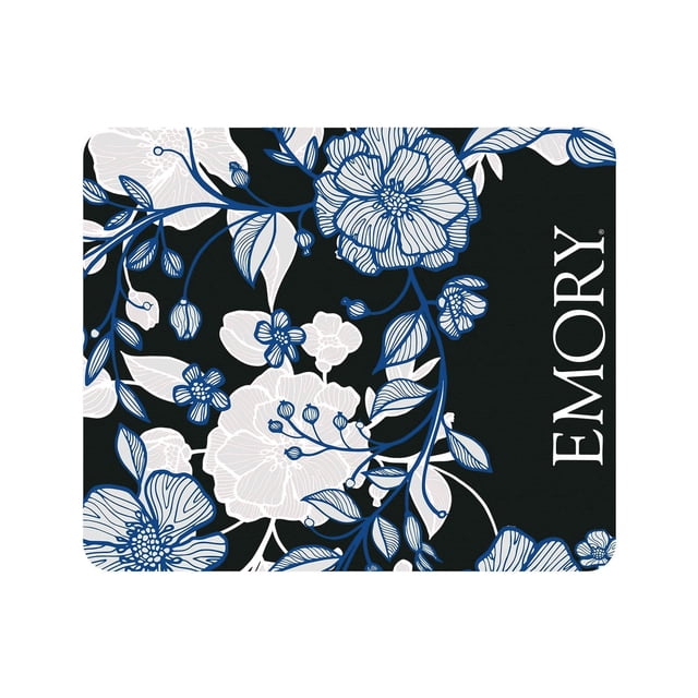 Mouse Pad, Fabric, Emory University Standard/Floral Lace