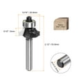 thumbnail image 2 of Uxcell Roundover Router Bit 1/4 Shank 5/32" Radius Carbide Tipped Woodworking Tool, 2 of 7