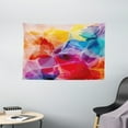 thumbnail image 1 of Floral Tapestry, Vibrant Colors Abstract Creative Watercolor Style Flower Pattern Artistic Design , Wall Hanging for Bedroom Living Room Dorm Decor, 60W X 40L Inches, Multicolor, by Ambesonne, 1 of 2