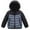 Gray, variant on YUSIM Boys Winter Coats with Hood- Zip Up Casual Fashion Midweight Warm Quilted Jackets Gray Size 8-16