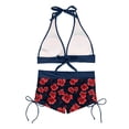 thumbnail image 5 of LYEAA Womens Bikini Bathing Suits High Waisted Swimsuits 2 Piece Trendy Print Swim Sets Beach Vacation Swimwear, 5 of 8