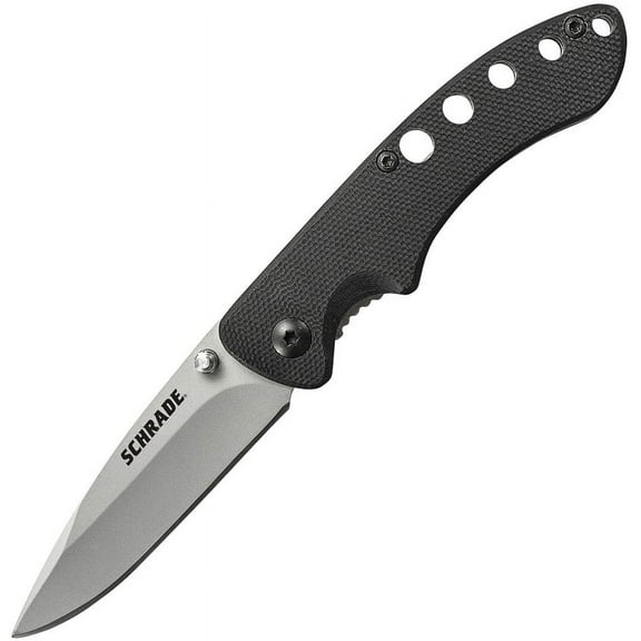 Gerber Remix Linerlock Plain, Fingerhole, Silver - 1 Count
