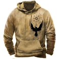 thumbnail image 1 of Pull 3d Nouveau Pull pour Hommes Mode Mode Urbaine Chandail à Capuchon US, 1 of 2