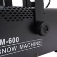 thumbnail image 4 of 600W Stage Snow Machine for Indoor/Outdoor, Snowflake Maker with Wireless Remote for Stage Atmospheric Effect, 4 of 8