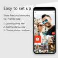 thumbnail image 3 of 15 Inch WiFiDigital Picture Frame, Digital Photo Frame with HD Touch Screen, Auto Rotate Smart Picture Frame for Vphoto APP, 3 of 7
