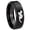 Black Polish Step Edge, variant on Otter Beveled Edge Brush Black 2 Tone Tungsten Men Ring 10MM