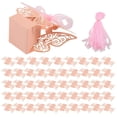 thumbnail image 5 of 50Pcs Mariposa Caja de Favor la Boda Regalos Fiesta CumpleañOs Cajas Dulces (Rosa), 5 of 5