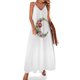 thumbnail image 1 of Vestido sin mangas de flores en la luna, vestido de verano para mujer 2024, ropa de fiesta, trajes de playa para mujer, 1 of 7
