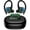 Black, variant on Hoey Wireless Earbuds, 60H Playtime, Earhook ,Power Display, Black
