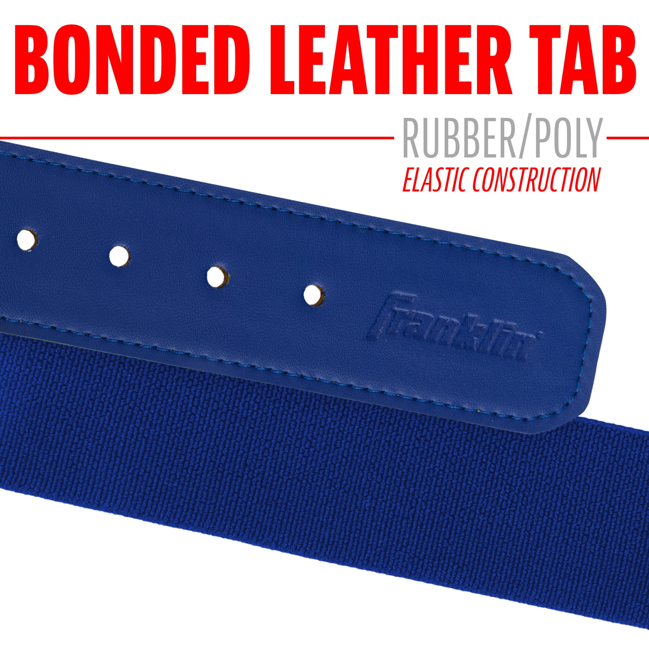 Franklin Sports MLB Adult Baseball Belt, Royal, One Size