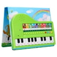 thumbnail image 2 of Piano Toy Book, Music Learning Children Keyboard Book Toy Educational Recording Function With Light Keys For 3 Years Old Above, 2 of 8