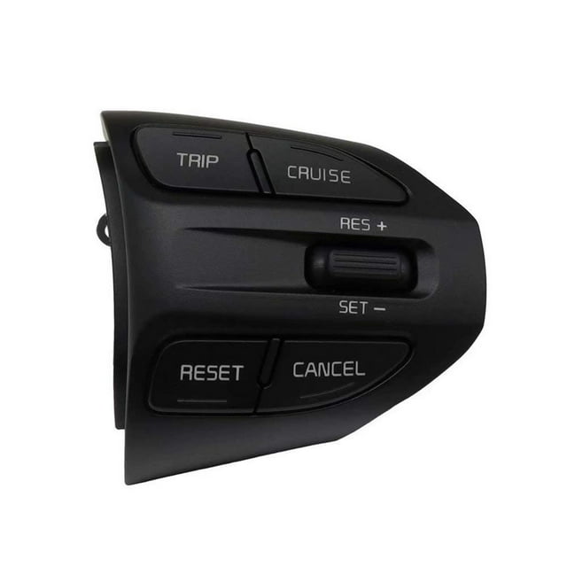 wuaynoat Bouton de Contrôle Fournitures de Voiture Finition Soignée Installation Pratique Interrupteur Électrique Télécommande Pièce de Rechange Boutons de Direction