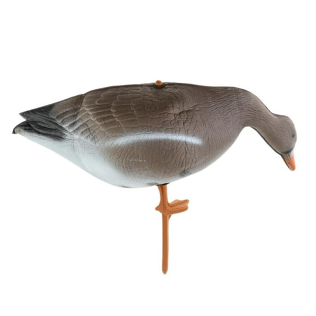 S SERENABLE Leurre Réaliste de Chasse à l'Oie Pleine Grandeur Épouvantail Corbeau Tir d'Oiseau 71x23x33 cm