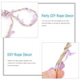 thumbnail image 5 of FONDOTIN Garden Twine String Diy Decorative Rope Linen Purple 1PC, 5 of 8