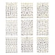 thumbnail image 1 of 9 Sheets Nativity Decor Holographic Nail Sticker Snowflakes Nail Stickers Tree Nail Stickers Manicure Stickers, 1 of 2