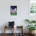 thumbnail image 3 of Art.com Travel Poster for Calcutta, India Art Print, 16" x 24", 3 of 4