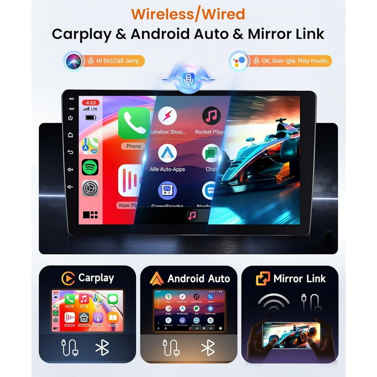 FÜR MERCEDES BENZ C-Klasse W204 S204 Android 13 Autoradio Apple Carplay GPS AHD EUR 144,99