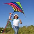 thumbnail image 3 of Colorful Life Delta de Kite Mint para niños y adultos con 3 cintas, 3 of 6