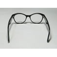 thumbnail image 5 of NEW VERA WANG V374 WOMENS/LADIES CAT EYE FULL-RIM BLACK FRAME DEMO LENSES 51-17-135 SPRING HINGES EYEGLASSES/SPECTACLES, 5 of 9