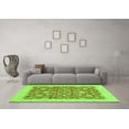 thumbnail image 3 of Ahgly Company Indoor Rectangle Oriental Green Traditional Area Rugs, 3' x 5', 3 of 4