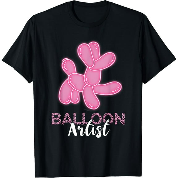 Balloon Artist Balloon Animal Balloon Twister Balloons Party T-Shirt men and women can wear, black, white, gifts