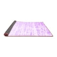 thumbnail image 2 of Ahgly Company Indoor Rectangle Solid Purple Modern Area Rugs, 4' x 6', 2 of 4