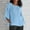 B21 Sky Blue short sleeve shirts for women clearance under $5, variant on Women Tops under $5! Cagogo Linen Tank Tops for Women Cotton Gauze Crewneck Pleated Front Sleeveless Dressy Blouses Plus Size Summer Shirts with Side Slit Casual Loose Fit Tees
