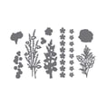 thumbnail image 1 of Buy 2 get 10% off Blessings Flowers Transparent Seal Metal Cutting Mold Birthday Card Photo Album DIY Cut Book, 1 of 3