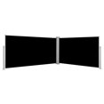 thumbnail image 1 of vidaXL Retractable Side Awning Black 160x600 cm, 1 of 5