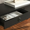 thumbnail image 4 of Safavieh Haven Cottage 2 Drawer Wood Console Table, Matte Black, 4 of 4