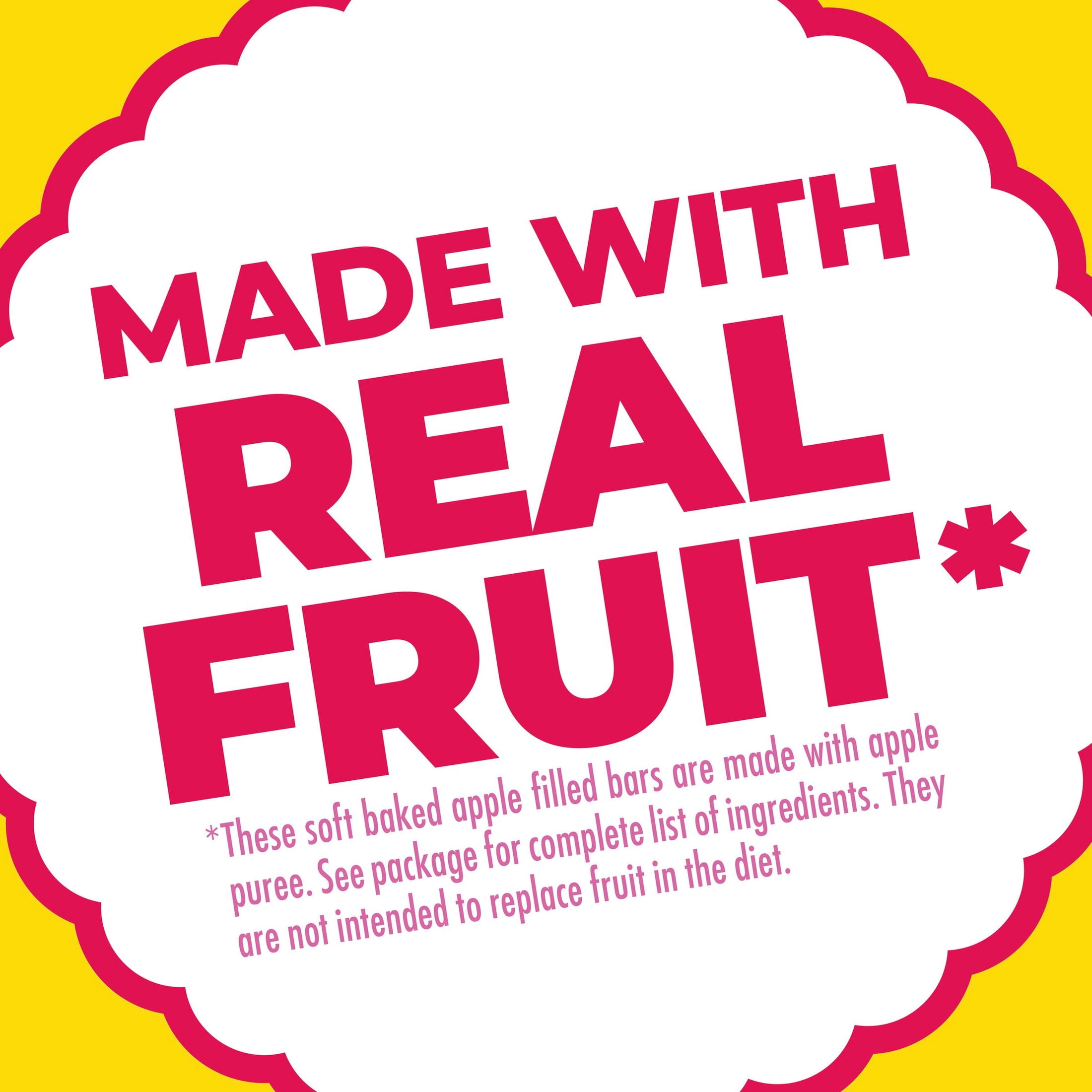 (8 pack) Mott's Soft Baked Apple Filled Bars, Apple Flavor Snacks, 5 Count, 6.55 oz