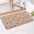 thumbnail image 4 of Beige Football and Stars Pattern Bathroom Rugs Mat,Non Slip Microfiber Bathroom Rug,Rubber Backing,Soft Bathroom Mats for Bathroom Floor,Tub and Shower,17x30in(43x75cm), 4 of 5