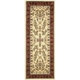 thumbnail image 2 of SAFAVIEH Lyndhurst Isadora Traditional Bordered Runner Rug, Ivory/Red, 2'3" x 6', 2 of 7