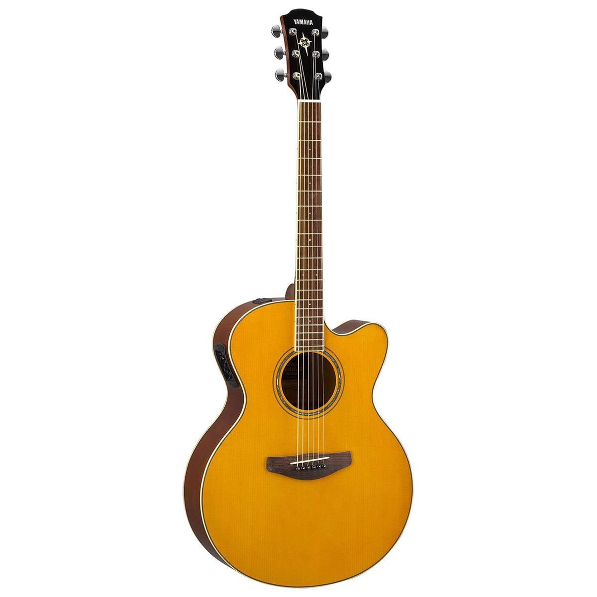 Yamaha CPX600 Medium Jumbo Acoustic-Electric Guitar Vintage Tint