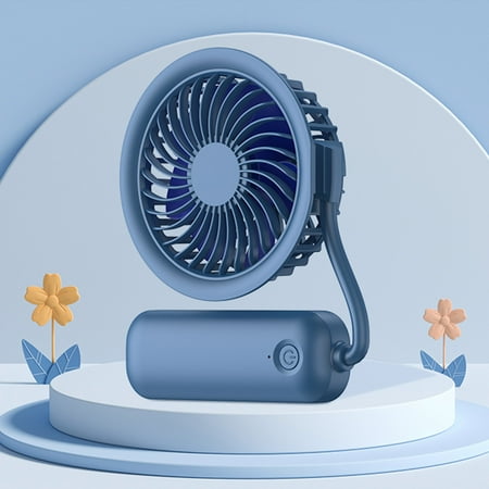 

DagobertNiko Portable Handheld Fan 2022 Upgraded Fan Gift Rechargeable Fan Office Car Travel Bbq Gym Fan Usb Rechargeable Fan Hanging Ne-Ck Fa-N