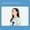 Blue, variant on Portable Fan for Travel Hand Held Fan​ Tri-Color Display Mint Green White Navy Blue Foldable Handle Design Outdoor Commute Versatile Use