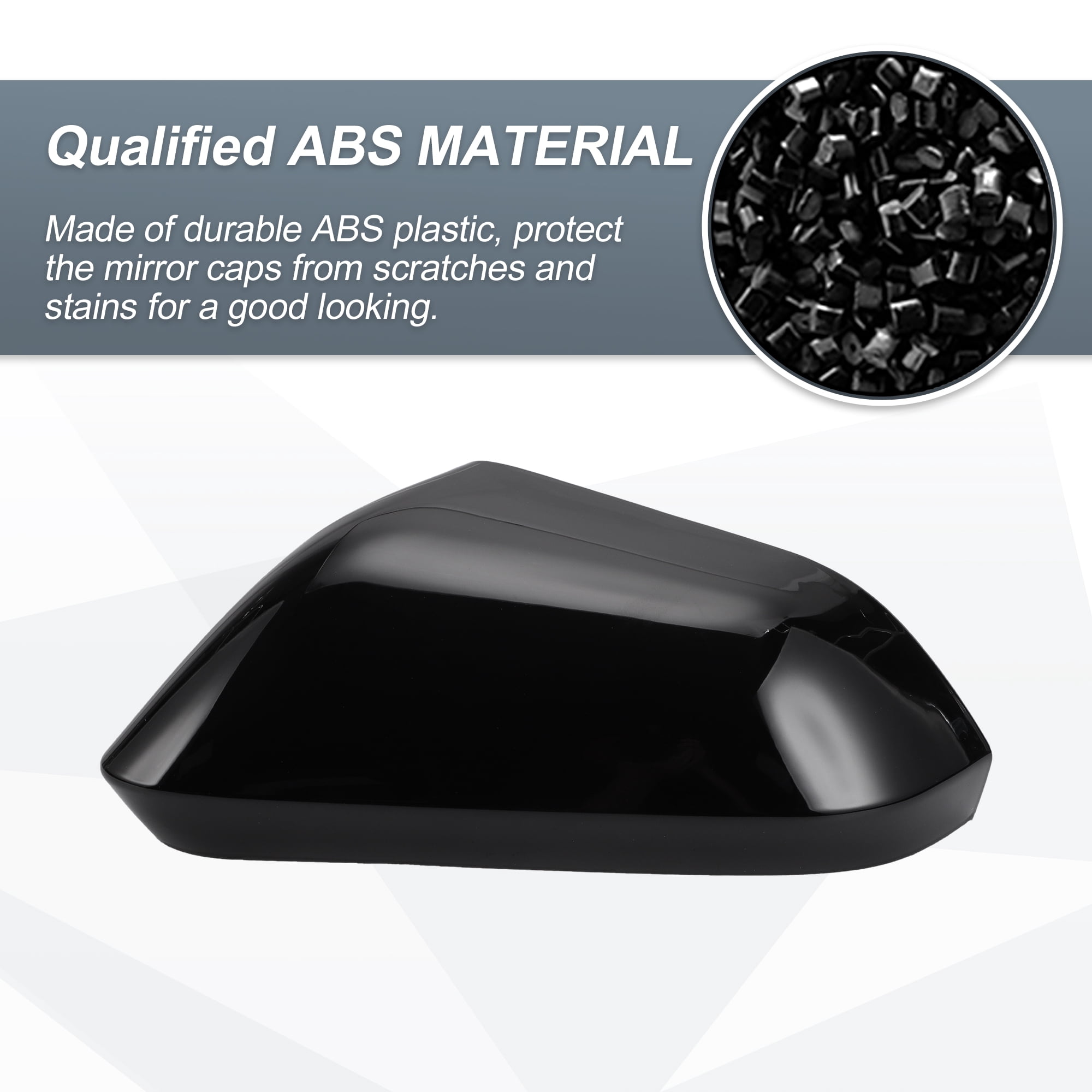 Unique Bargains Left Driver Side Mirror Cover Cap for Lincoln MKZ 2013-2017
