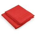 thumbnail image 4 of CGK Linens Ultra Soft & Comfy Pillowcases Set of 2 - King Size Hotel Quality Breathable 2-Piece Pillow Covers, Red, 4 of 4