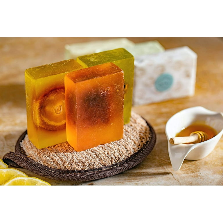 SABUN CO. Honey Soap - Honey & Beeswax 100% Handcrafted, Moisturizing  Natural Bar Soap - Face, Body & Hair Bar [4.23 oz - 120 gr]