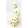 thumbnail image 2 of Eastern Enlightenment Compassion of Buddha Amitabha Meditating Figurine For Home Altar Zen Decoration Housewarming Gift, 2 of 3