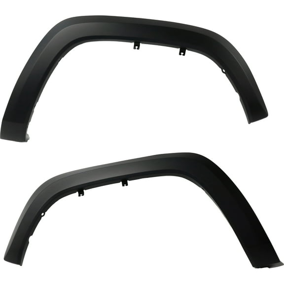 For 2016-2023 Tacoma Fender Flares Front Black Plastic SET PAIR