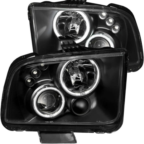 ANZO USA 121166 Projector Headlight Set w/Halo