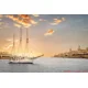 thumbnail image 3 of Póster de paisaje marino moderno con barco navegando en la ola, pintura en lienzo, arte de pared, imagen decorativa para sala de estar, decoración nórdica del hogar, 3 of 5