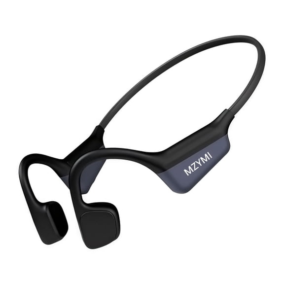 Wireless True Bone Conduction Headphones IPX6 i18PRO Open-Ear Painless Waterproof Bluetooth5.4 Headset HiFi Earphones for Sports, Running, Gym, Hiking, Cycling （Black）
