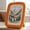 Orange, variant on REGALWOVEN Twisted Rope Resin Picture Frame, Braided Border Photo Frame for Coastal Decor, Set of 1 Yellow 4" x 6"