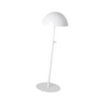 thumbnail image 4 of Soporte de sombrero Altura ajustable estable estable de hierro resistente portavoces retráctil soporte de peluca para salón centros comerciales de base blanca, 4 of 8