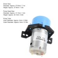 thumbnail image 1 of With Self-Priming Function Right Angle 12V DC Peristaltic Pump, 12V Peristaltic Pump Biochemical Analysis Pharmacy Maintenance Ceramics Blue, 1 of 7