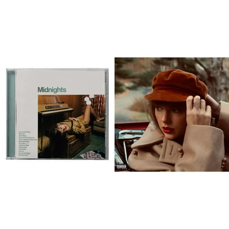 Midnights (X) (Jade Green CD) & Red (Taylor's Version) (Edited) (2CD)